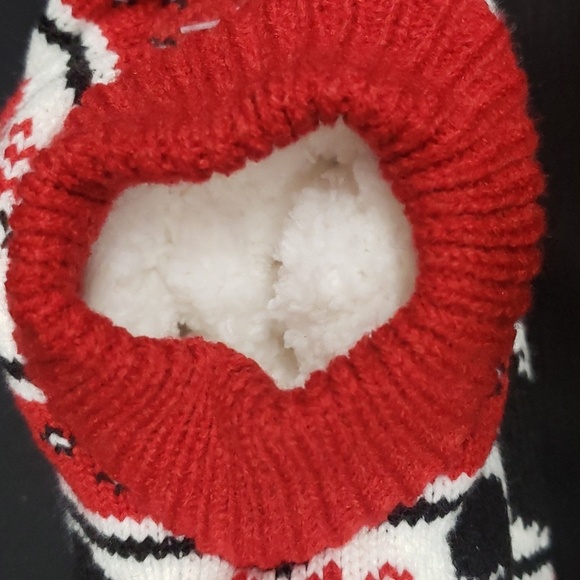 Disney NWT Mickey Mouse Nordic Stretch Plush Slipper/Socks, 4-10 - Picture 5 of 6